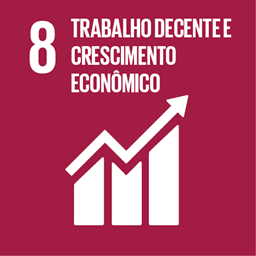 Ícone ODS 8
